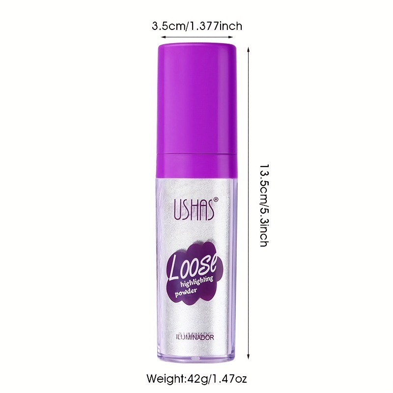 USHAS cross-border stock low-light hair, face and body Highlighter Powder, Fairy Sparkling, Pat Powder, loose contouring Item Picture