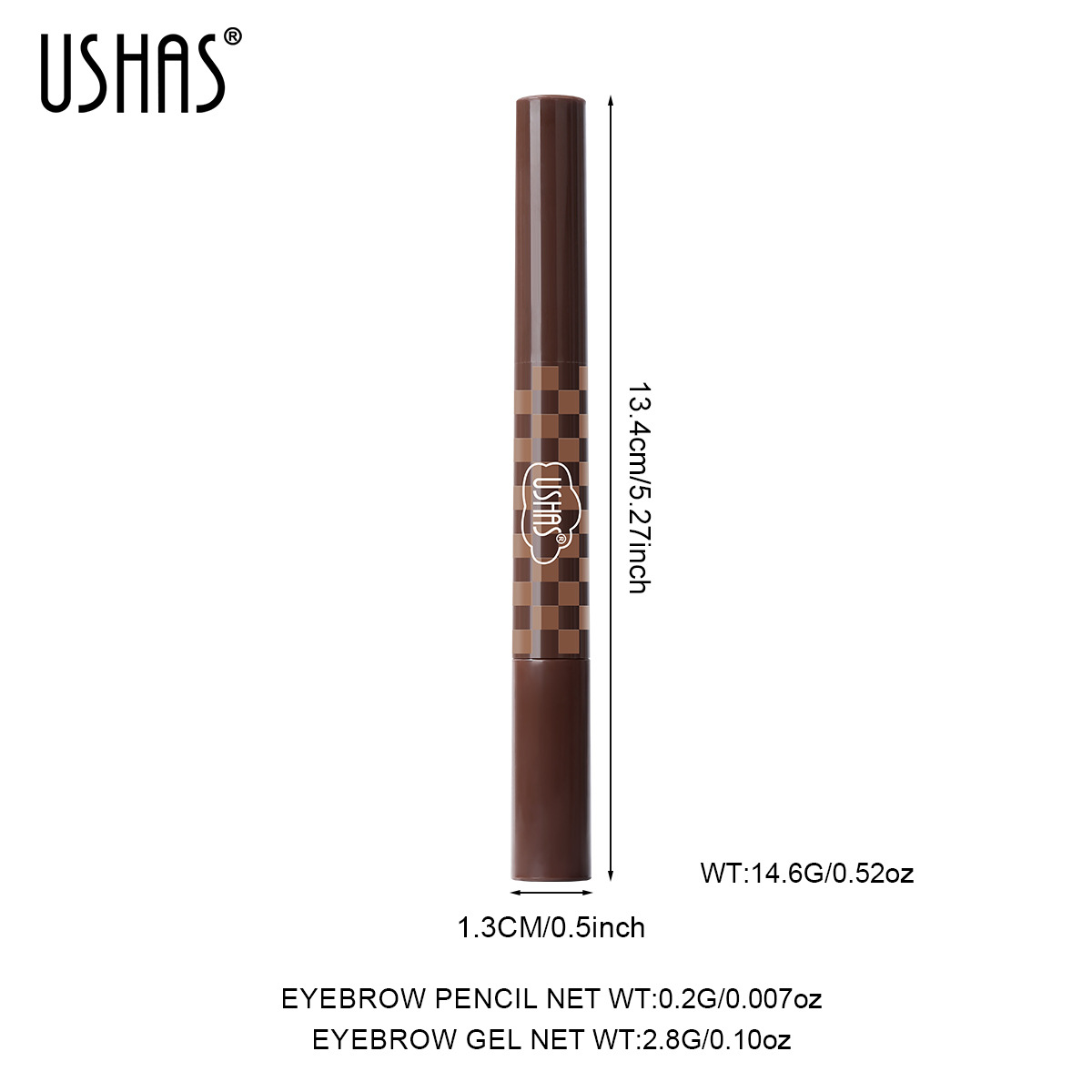 USHAS Cross-border Eyebrow Pencil EB036 for Europe and America Item Picture