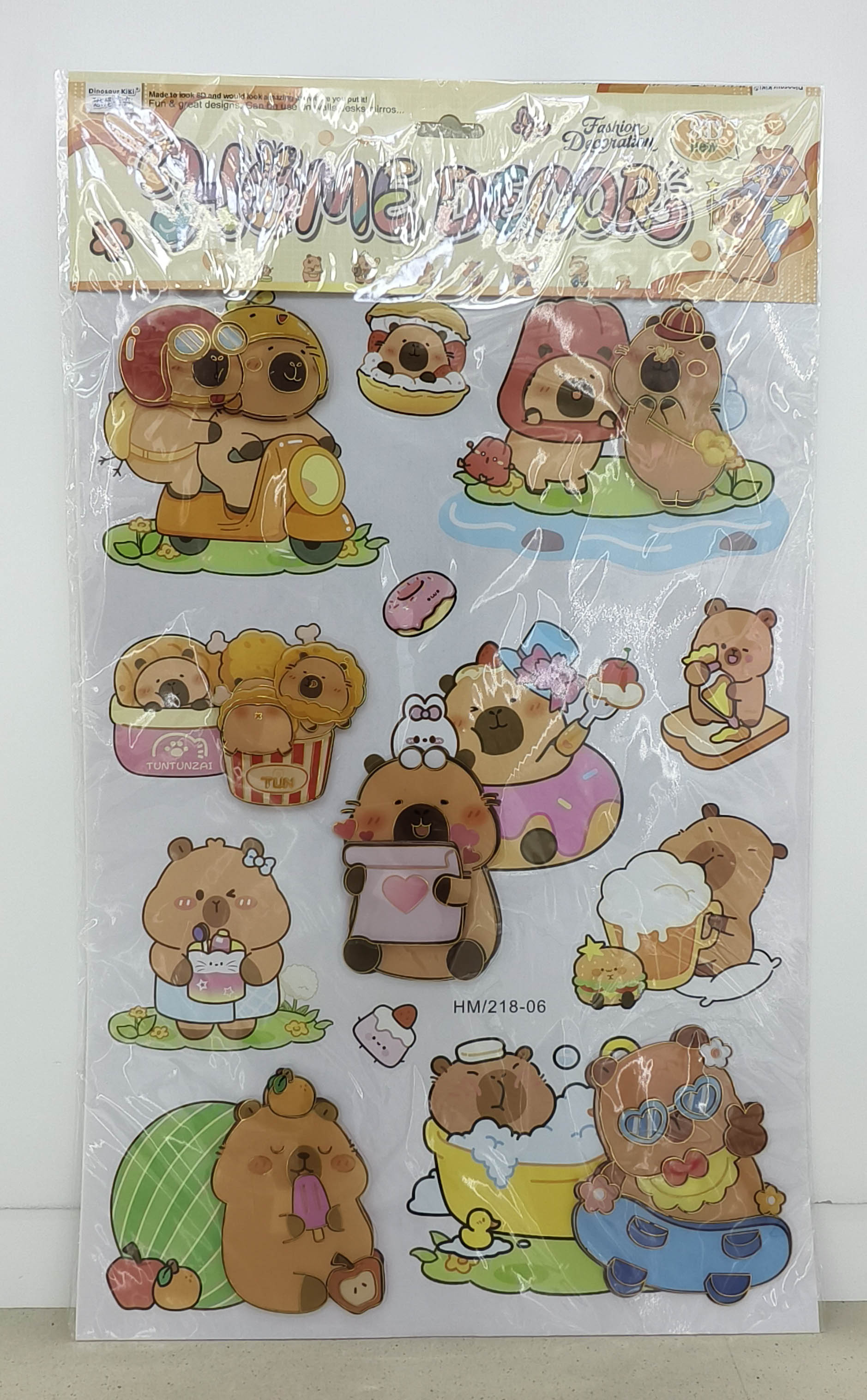 HM218 Layer upon Layer Decorative stickers Specification image