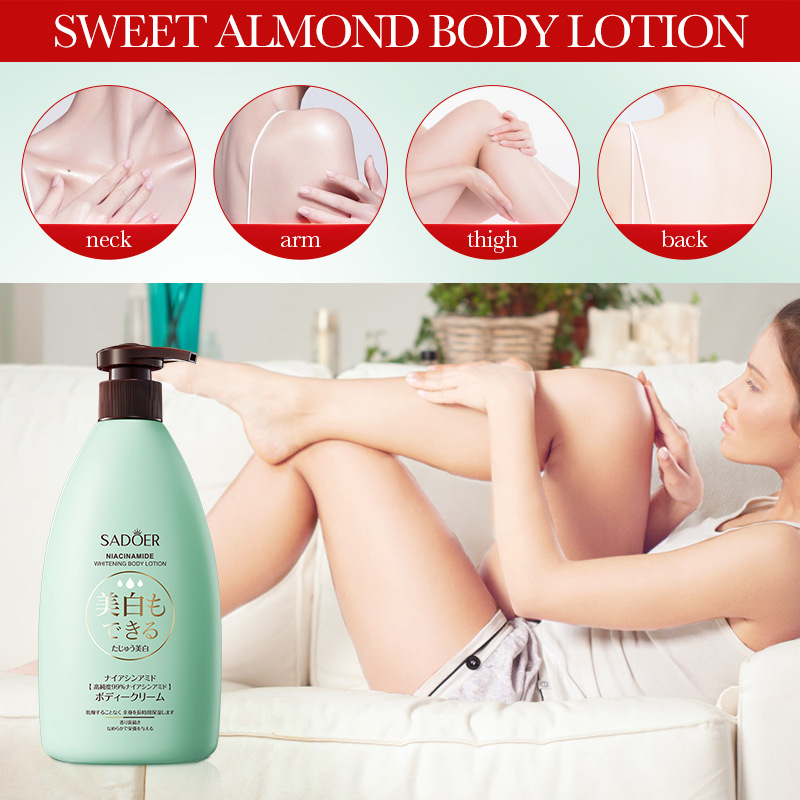 SADOER Nicotinamide Whitening Body Lotion Brightening Skin Brightening Body Cream Cross-border export wholesale Item Picture