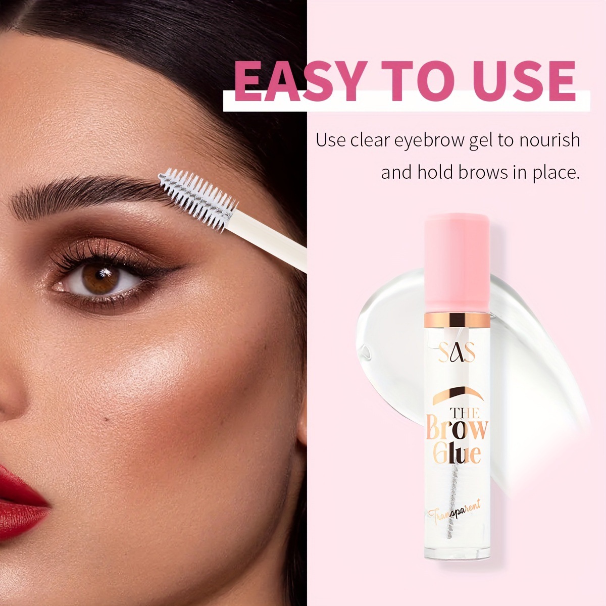 USHAS cross-border stock transparent mascara for Europe and America: Long-lasting, waterproof, Long and curled eyelashes SAC018 Specification drawing
