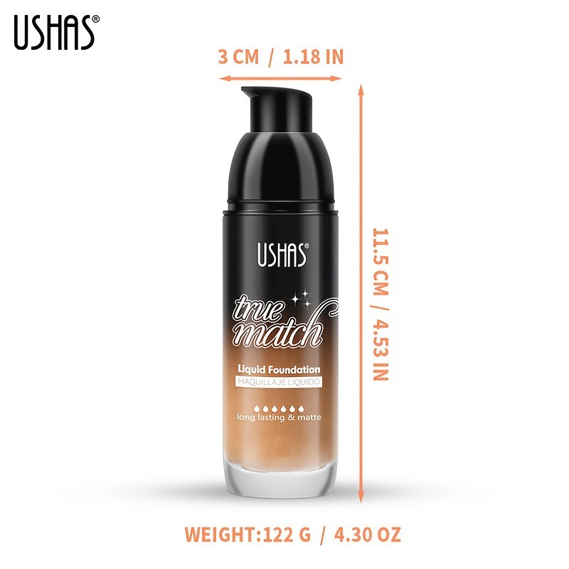 USHAS cross-border export liquid Foundation, matte foundation, oil-control Foundation Concealer FS428A Item Picture