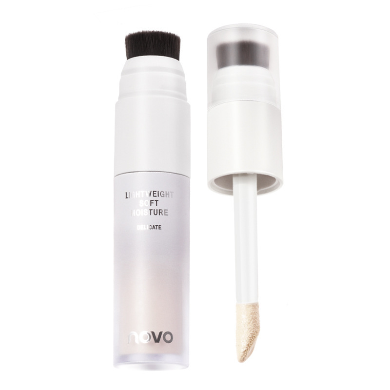 NOVO Softening Foundation is moisturizing, concealing, brightening, long-lasting without sagging or smudging, hydrating and creating a pseudo-natural look for students at an affordable price Item Picture