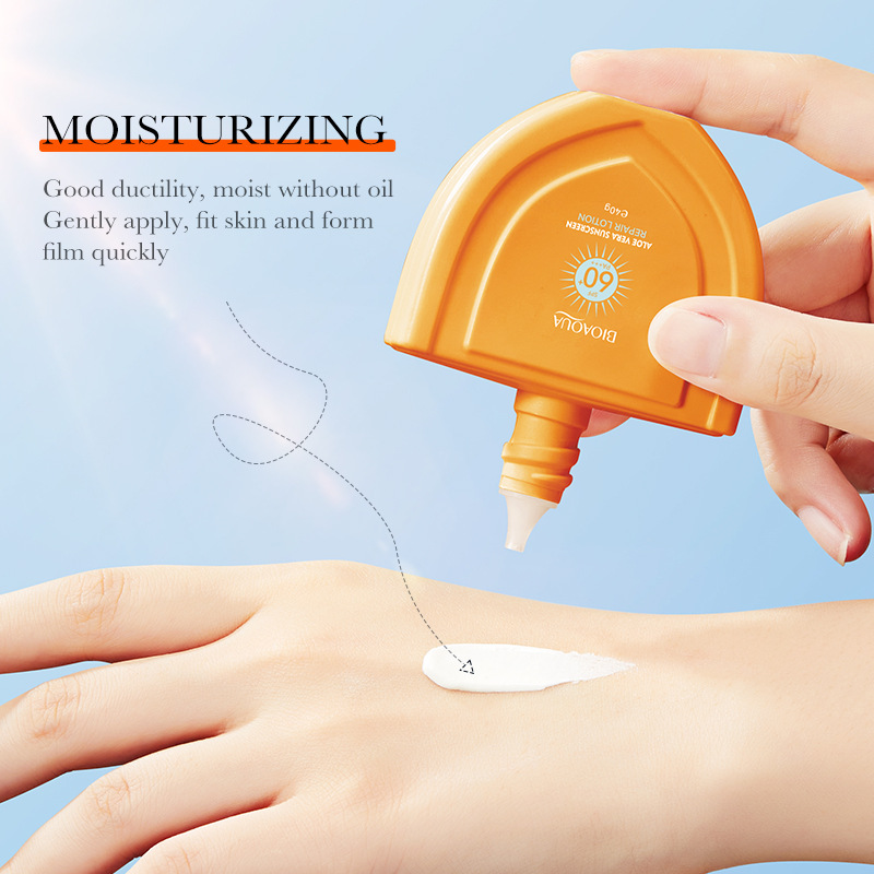 All-english BIOAOUA Aloe Vera Sunscreen UV Protection Refreshing Sunscreen Cross-border export wholesale Item Picture