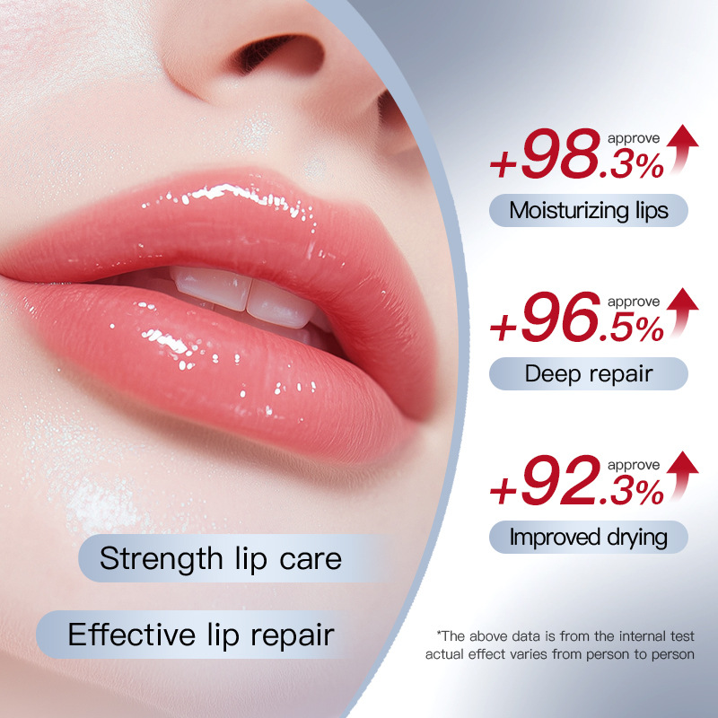 Full English SADOER Lip Balm anti-dryness and Cracking Moisturizing Lip Balm cross-border export wholesale Specification drawing