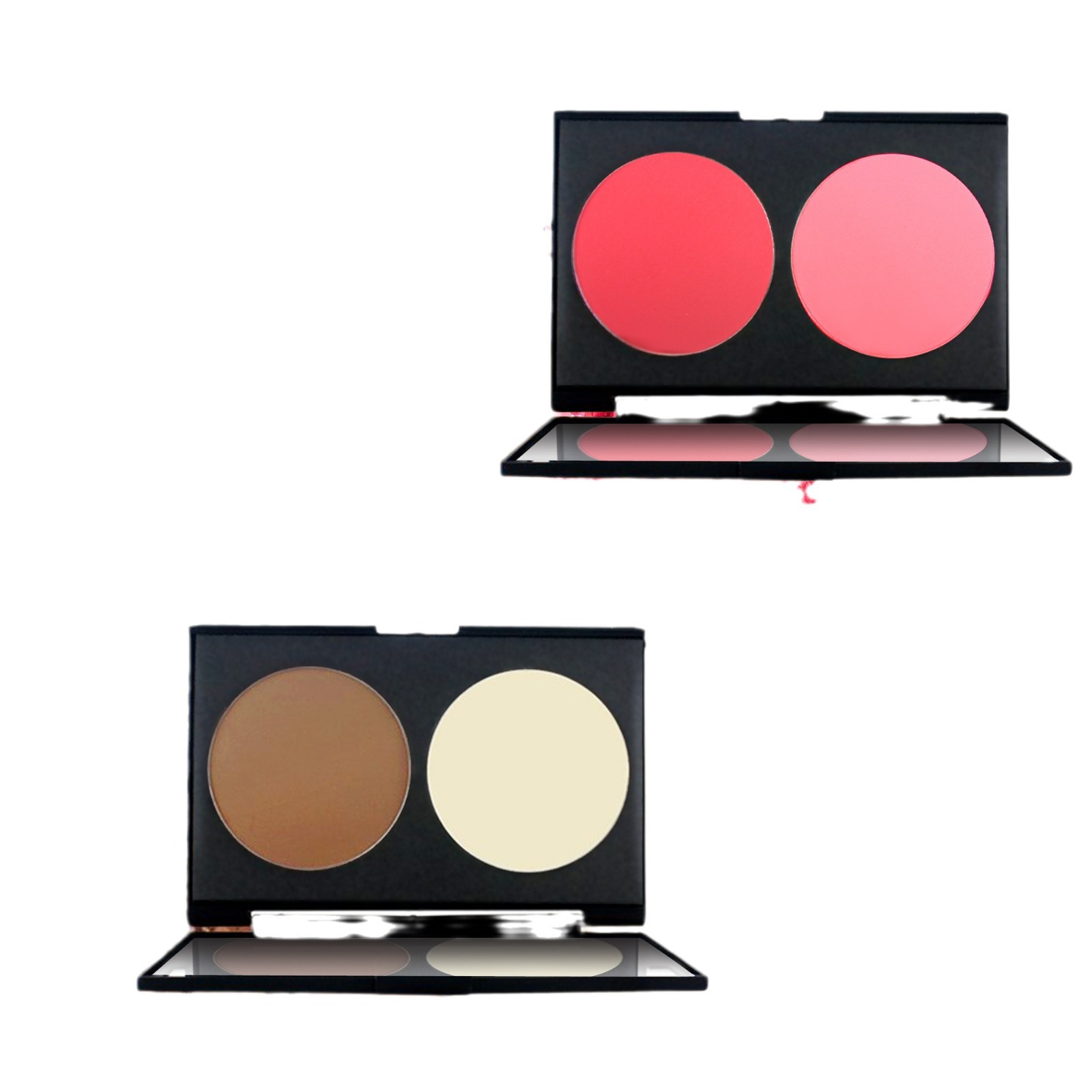 Novo5079 V-Face Two-color Blush + V-shaped Small Face Contouring Powder Multi-color Elective Contouring Blush Guangzhou Aili Factory Item Picture