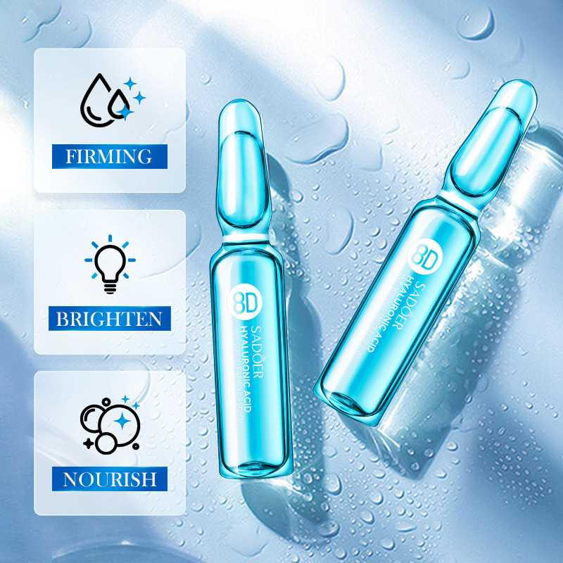 Cross-border export wholesale of SADOER8D Hyaluronic acid Anti-wrinkle Ampoule Essence Firming Essence in full English details Picture