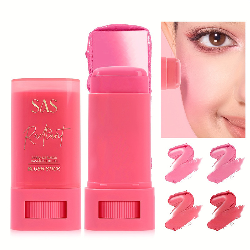 USHAS European and American cross-border stock Blush Stick, multi-purpose eyeshadow, blush lipstick, waterproof long-lasting Makeup SAC072 full figure