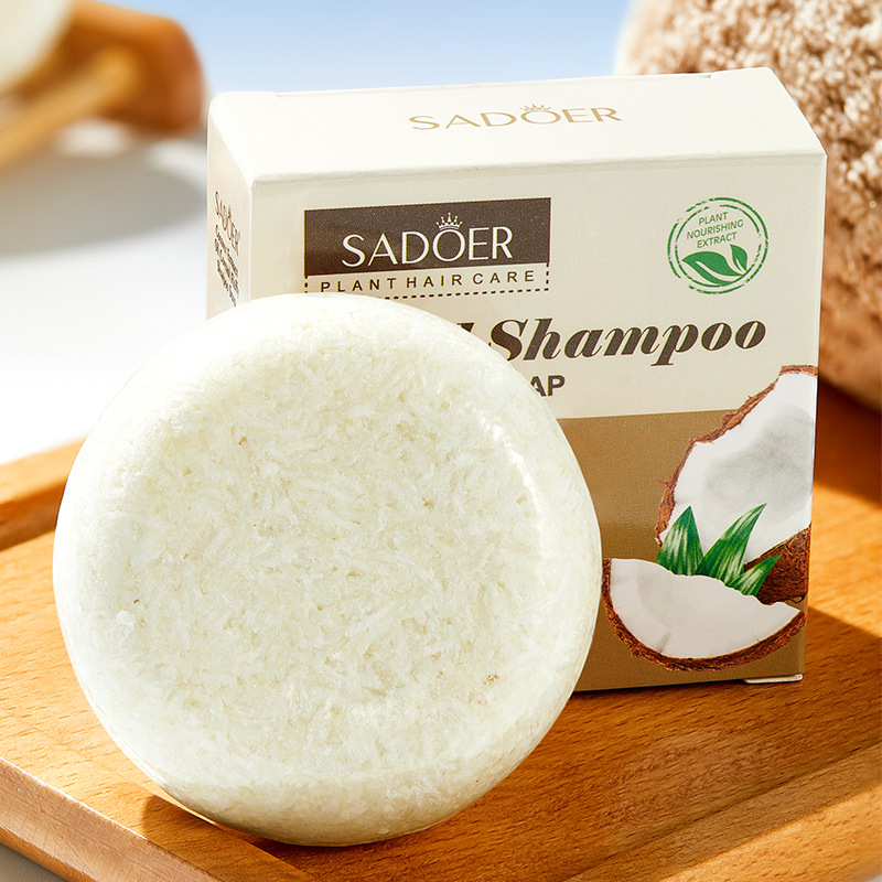 All-english SADOER coconut Oil-control Voluminous Shampoo, Deep Cleansing Hair shampoo, cross-border export wholesale Item Picture