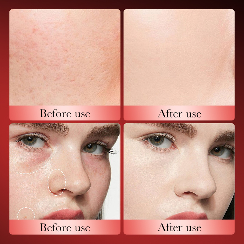 Full English SADOER Pomegranate Concealer Moisturizing Mushroom Cushion Beauty Cream Contouring BB Cream Cross-border export wholesale Item Picture