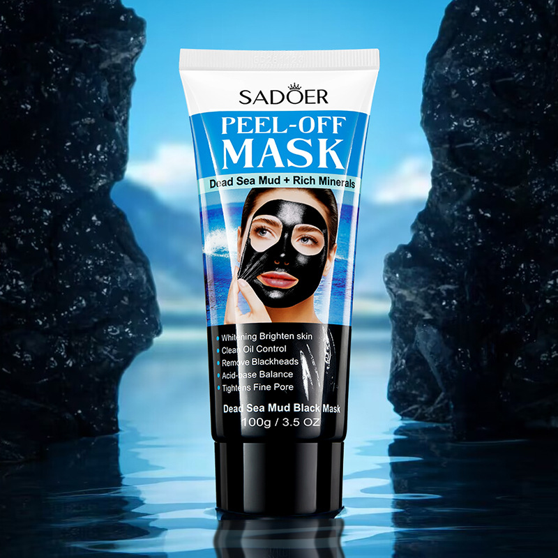All-english SADOER Dead Sea Mud Blackhead Removal, Whitening and peel-off Mask for cross-border export wholesale Item Picture