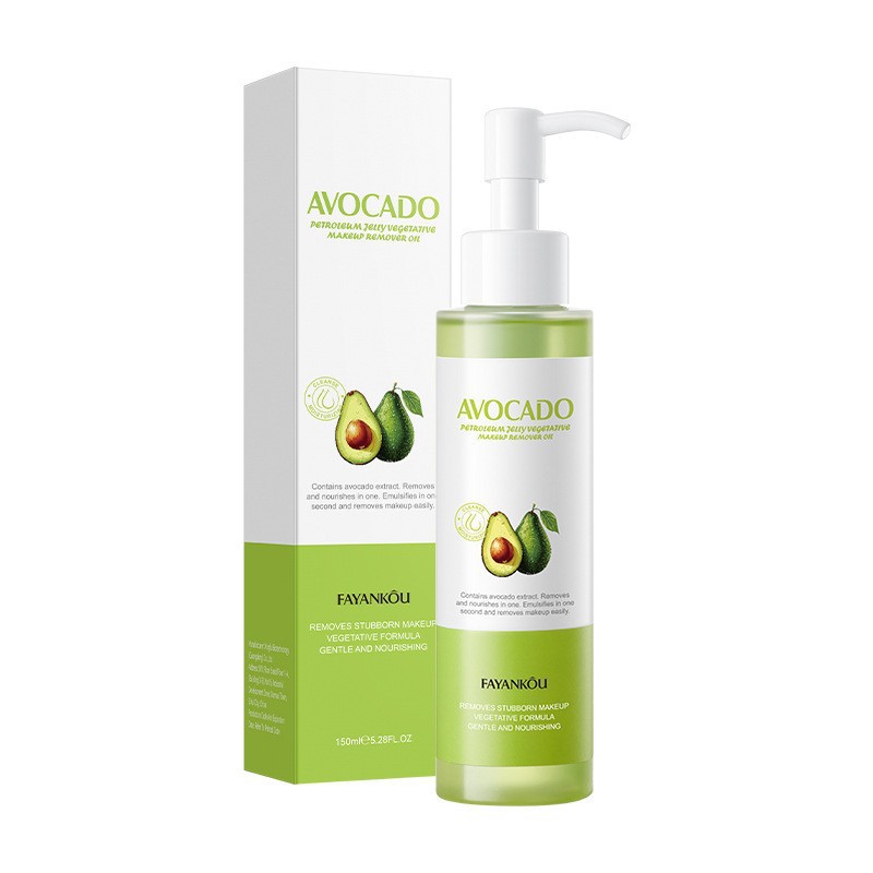 All-english makeup remover oil FAYANKOU Avocado Vaseline Plant-based Cleansing Makeup Remover Oil Cross-border export wholesale Item Picture