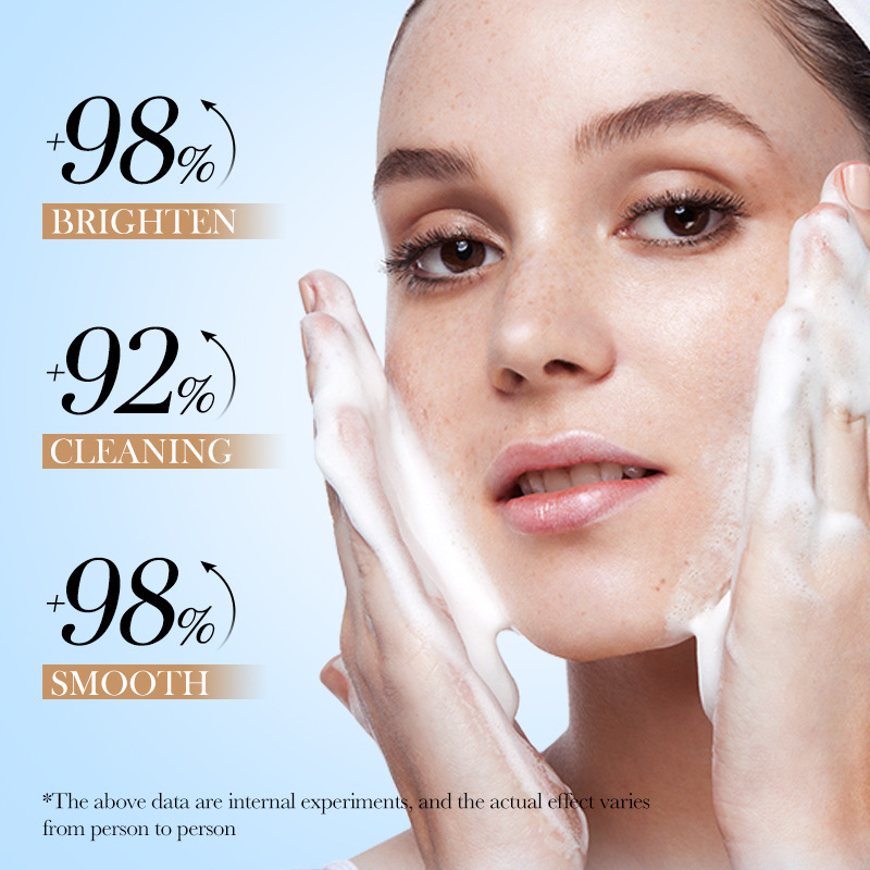 Cross-border export wholesale of all-English SADOER coconut amino acid cleansing mousse and foaming facial cleanser Application Scenario