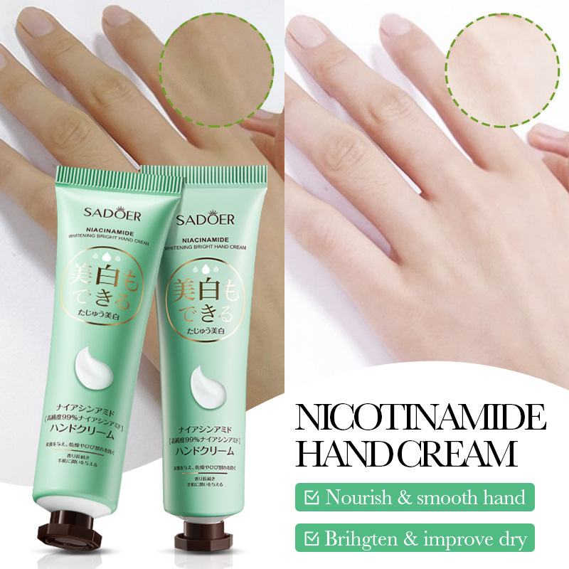 SADOER niacinamide Whitening and Moisturizing Hand Cream for autumn and winter cross-border export wholesale Specification drawing