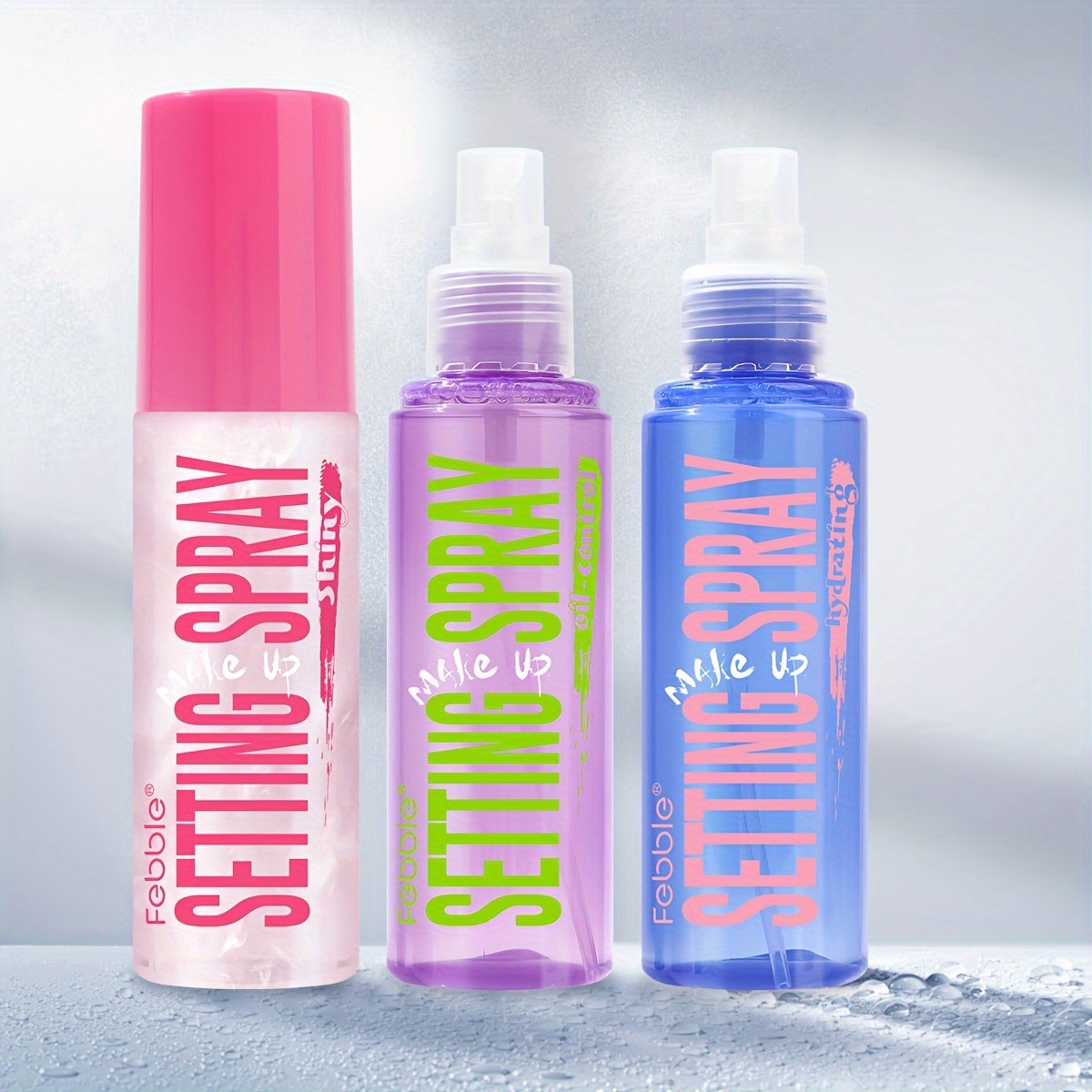 USHAS cross-border stock Setting Spray for Europe and America: Long-lasting Waterproof, sweat-proof, oil-control and non-smudging FBC016 full figure