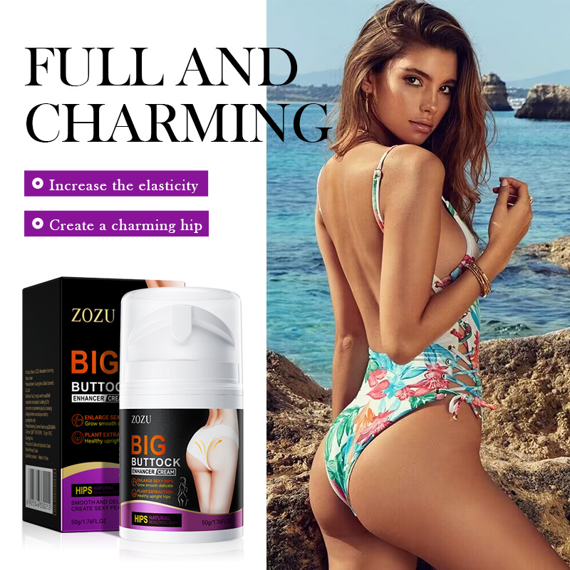 All-english ZOZU Plumping Buttock Cream Massage Firming Buttock Shaping Ladies' Buttock Cream Cross-border export wholesale Item Picture