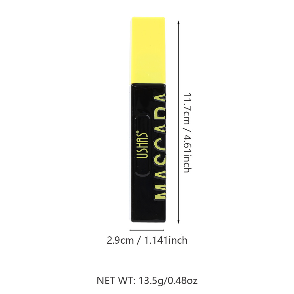 USHAS European and American cross-border stock mascara: Thick, slender, natural six-color non-smudging mascara UC035 Item Picture