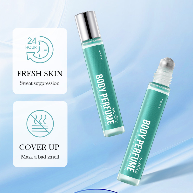 Cross-border wholesale of SADOER Silver Mountain Spring Body Perfume with lingering Fragrance and refreshing roll-on details Picture