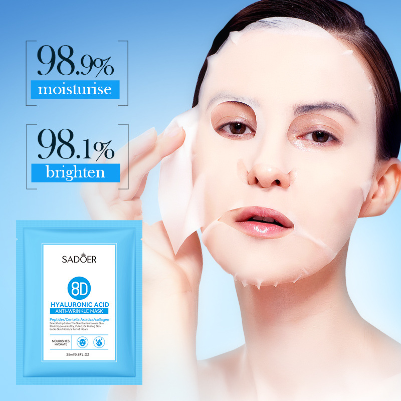 Cross-border export wholesale of SADOER8D Hyaluronic Acid Anti-Wrinkle Nourishing Hydrating Mask and hydrating Moisturizing Mask details Picture