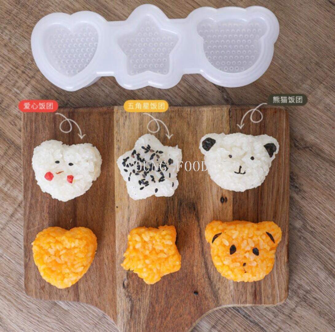 包邮!日本进口厨房用品创意生活百货 INOMATA 塑料寿司模具2个形详情3