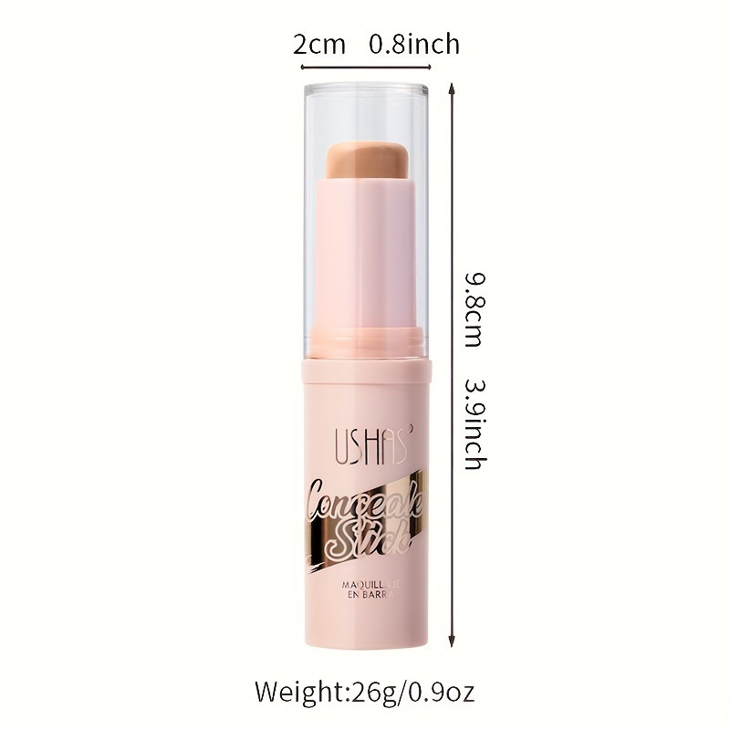 USHAS Cross-border Amazon 3D Highlighter Contour and Concealer Stick, Natural Light Glow, Natural Waterproof FS375 Item Picture
