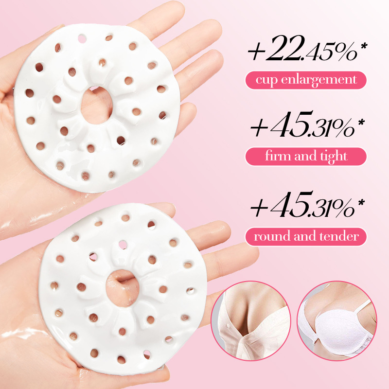 All-english BIOAOUA Lifting, firming and beautifying Breast Patches to plump the breasts cross-border export wholesale details Picture