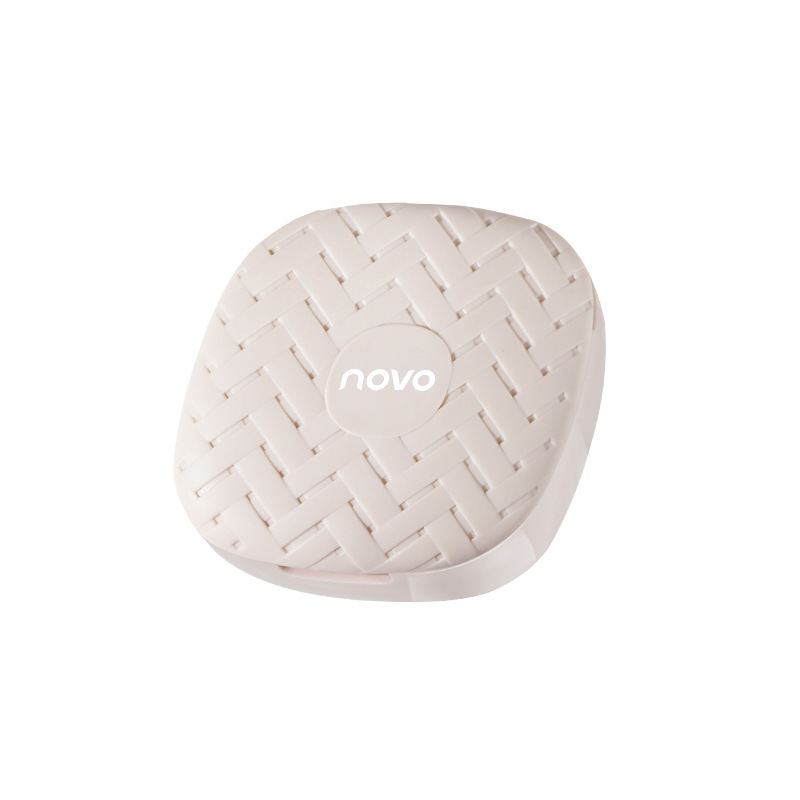 NOVO Focused Light-Sensing Double-layer Powder Compact, two-in-one, dual-color, dual-effect brightening, setting, skin Lock, thin, penetrating and melting skin Item Picture