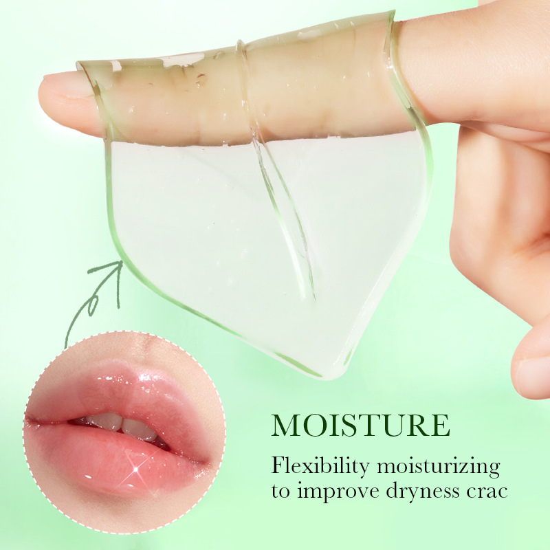 SADOER Aloe Vera Hydrating Nourishing Lip Mask, anti-cracking and lip care, cross-border export wholesale Application Scenario