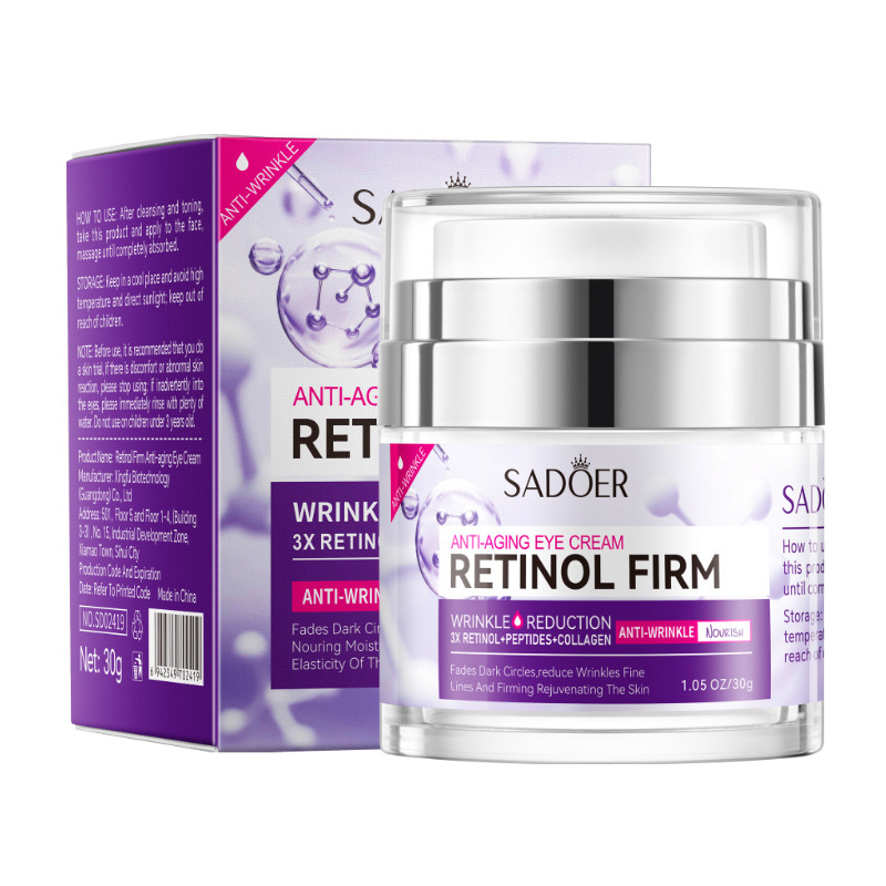 All-english face cream, eye cream, SADOER anti-wrinkle, hydrating, Moisturizing, anti-wrinkle, brightening and neck beauty cream, cross-border export wholesale Item Picture