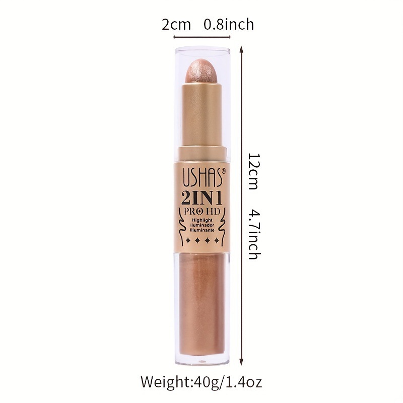 USHAS Cross-border stock Highlighter + Highlighter Strip Contouring Stick Contour Stick Concealer Matte Pearlescent FS352A Item Picture