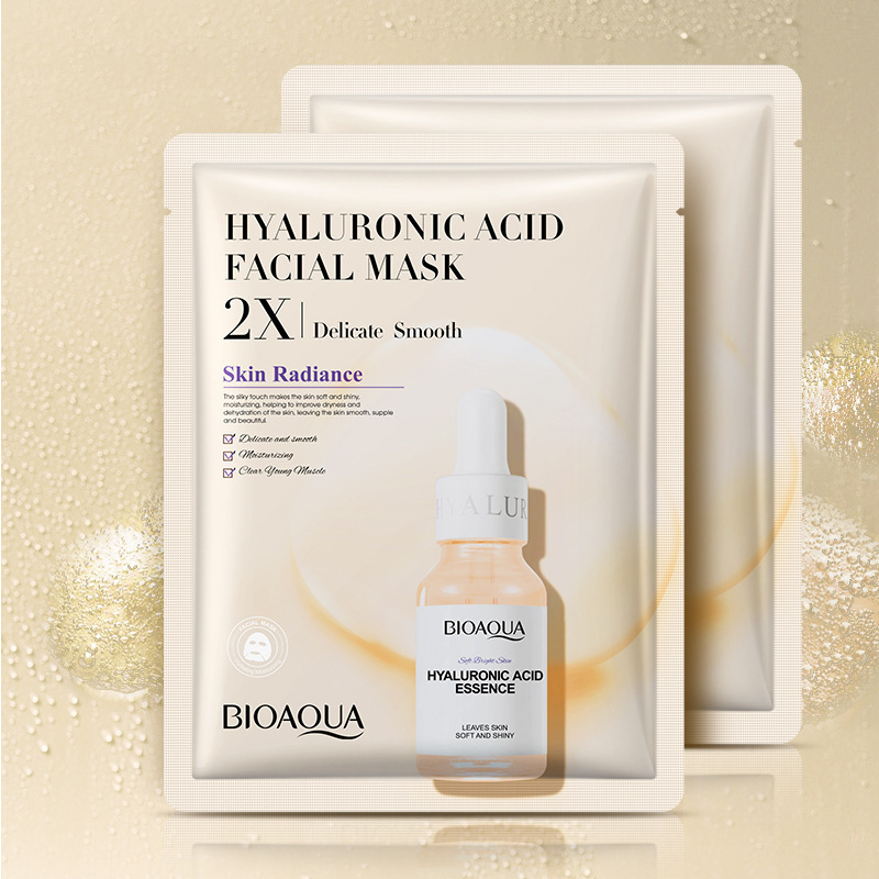 All-english BIOAQUA Collagen mask and Vitamin C Facial mask for hydrating, moisturizing and refreshing cross-border trade Application Scenario