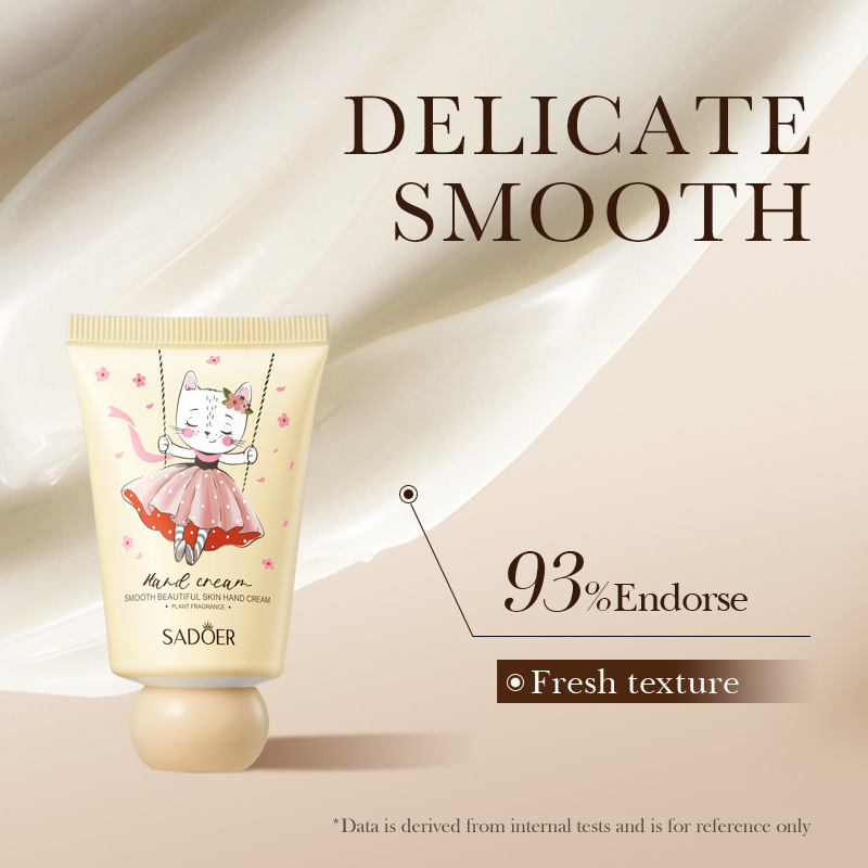 SADOER Smooth and moisturizing Scented Hand Cream for anti-dryness in autumn and winter, cross-border export wholesale Application Scenario