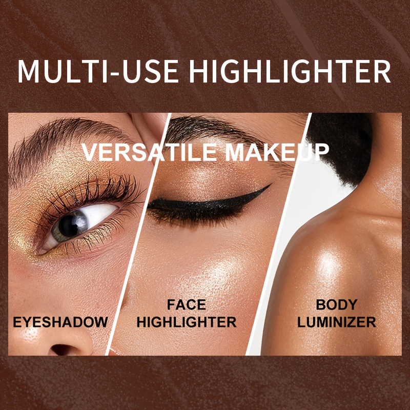 USHAS cross-border best-selling portable small square multi-color high-gloss ES4182 from Europe and America details Picture