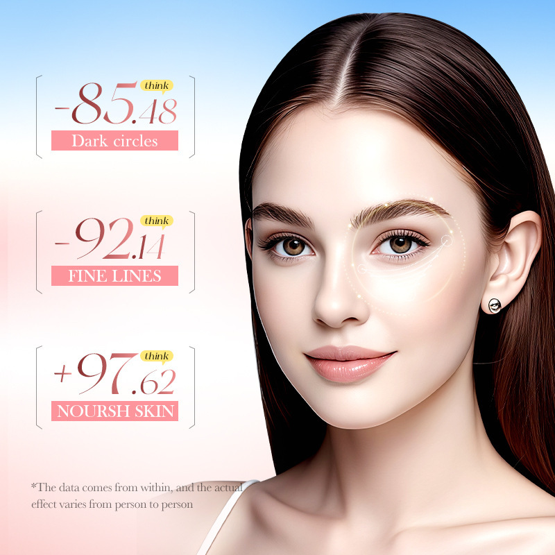 Cross-border Collagen Eye Mask 7.5g/ Pair Cherry Blossom Moisturizing and Nourishing Eye Mask Patch wholesale from foreign trade manufacturer Specification drawing