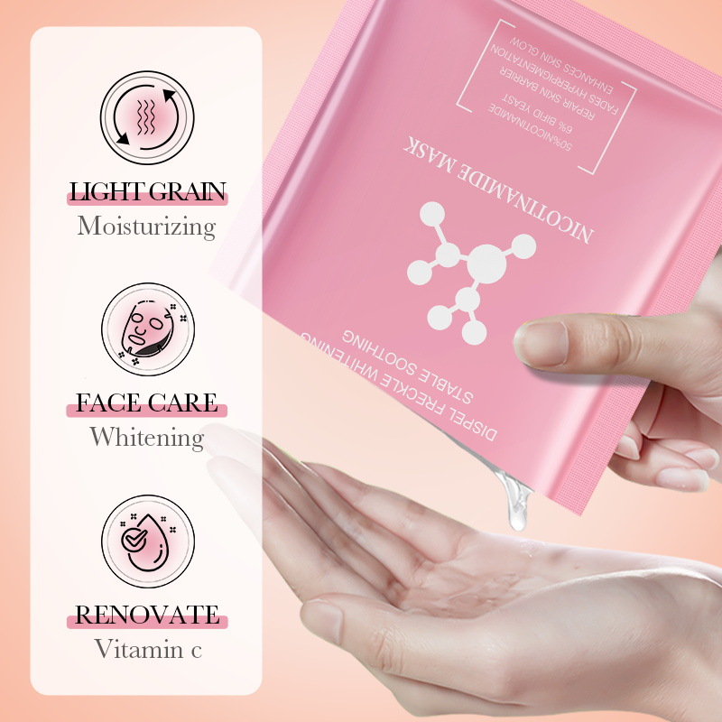 All-english BIOAOUA Multi-effect Repairing and Hydrating Facial mask Moisturizing Mask Cross-border export wholesale Application Scenario