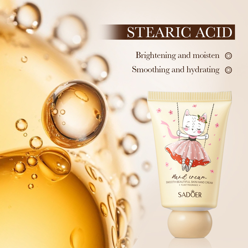 SADOER Smooth and moisturizing Scented Hand Cream for anti-dryness in autumn and winter, cross-border export wholesale Specification drawing