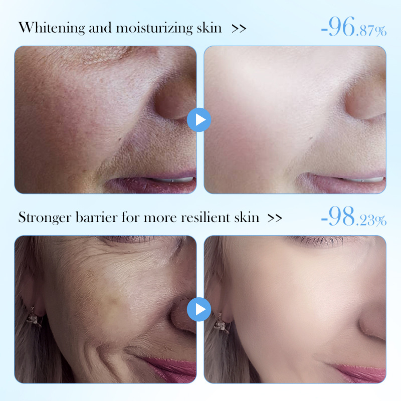 Cross-border export wholesale of SADOER ceramide Milk Whitening Six-piece Set Moisturizing Skin Care Set in full English Item Picture