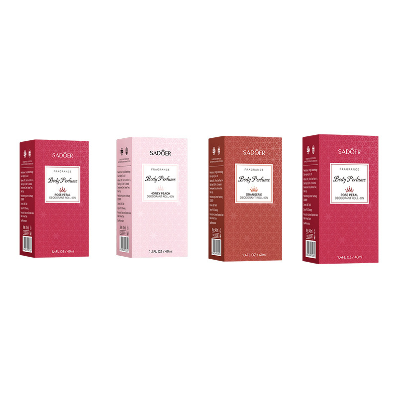 SADOER Peach White Tea Plant Essence Perfume with lingering fragrance and refreshing roll-on, cross-border trade Item Picture