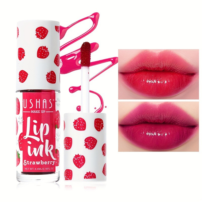 USHAS Cross-border LG1946 lipstick, water-repellent cup lip gloss, waterproof and non-fading lip gloss, lip gloss and lip paste, long-lasting full figure