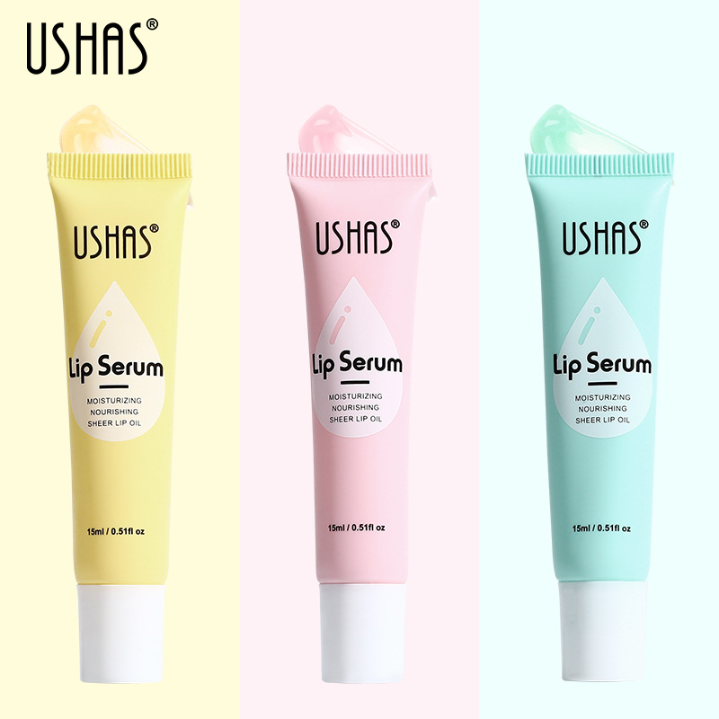 USHAS cross-border hot stock lip moisturizing and hydrating care lip balm, hydrating lip mask and lip freeze to reduce lip lines Specification drawing