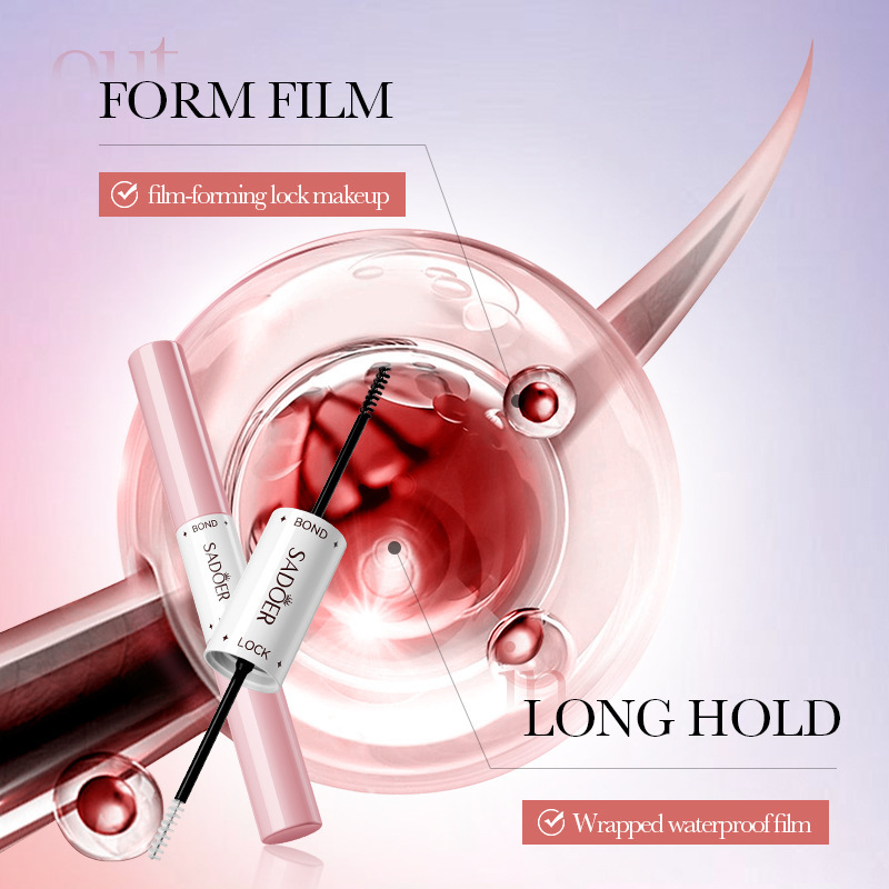 Full English SADOER double-headed eyelash glue, styling eyelash makeup, cross-border export wholesale details Picture