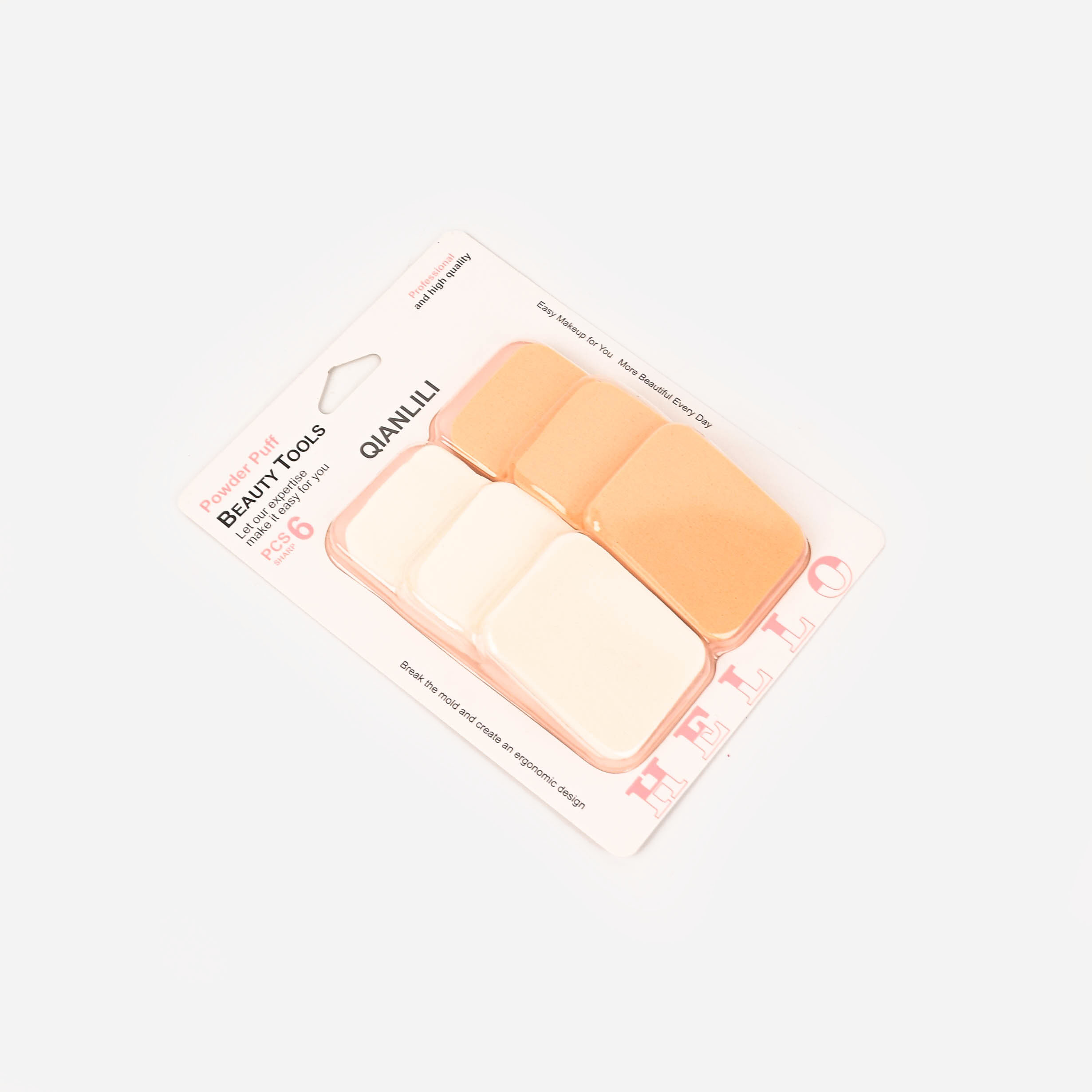The sponge beauty egg is super soft and fine, and won't absorb powder. The dry and wet dual-purpose makeup tool powder puff Specification image
