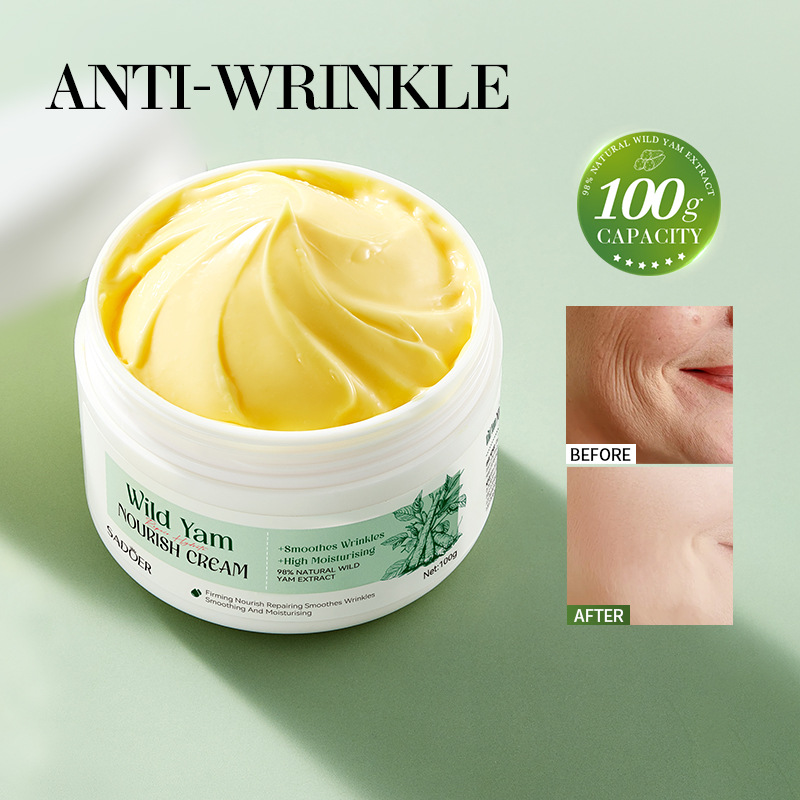 Cross-border export wholesale of SADOER Yam Repair Moisturizing Nourishing Cream for hydrating and nourishing skin Cream details Picture