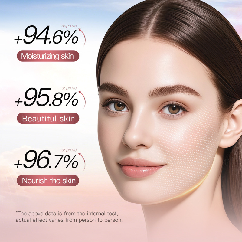 Full English SADOER Pomegranate Hyaluronic acid Hydrating Mask Moisturizing Skin Nourishing Mask Cross-border export wholesale Specification drawing