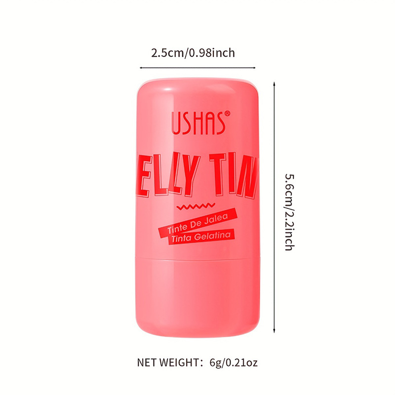 USHAS cross-border bestseller jelly Blush Cream can be used as lipstick for contouring and shaping. UC026 Item Picture