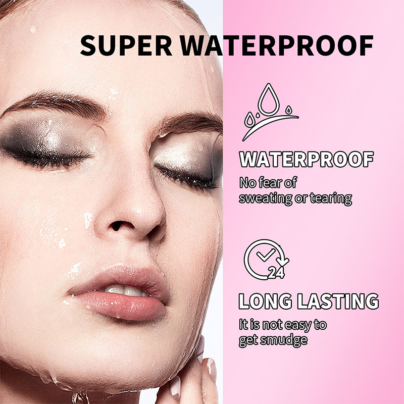 USHAS European and American cross-border stock mascara + eyeliner Pen set: Waterproof, non-smudging, thick and curling SAC074 Specification drawing