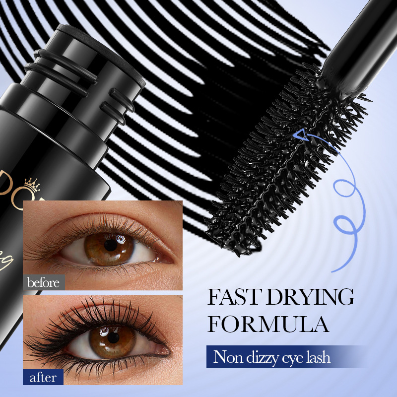 Full English SADOER Thickening and curling mascara, styling mascara, makeup mascara cross-border export wholesale details Picture