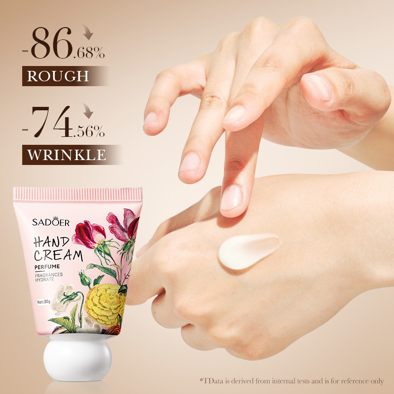 Full English SADOER No Man's Land Rose Perfume Hand Cream Autumn and winter hand Cream cross-border export wholesale details Picture