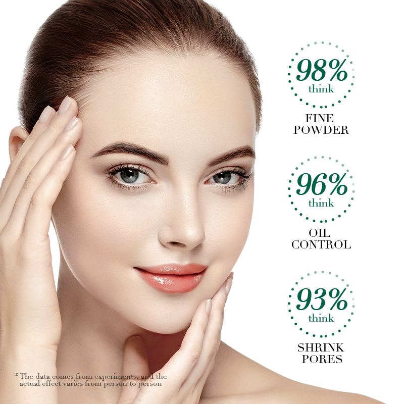 All-english SADOER oil-control mineral beauty Powder, non-smudging and concealing powder, cross-border export wholesale Item Picture