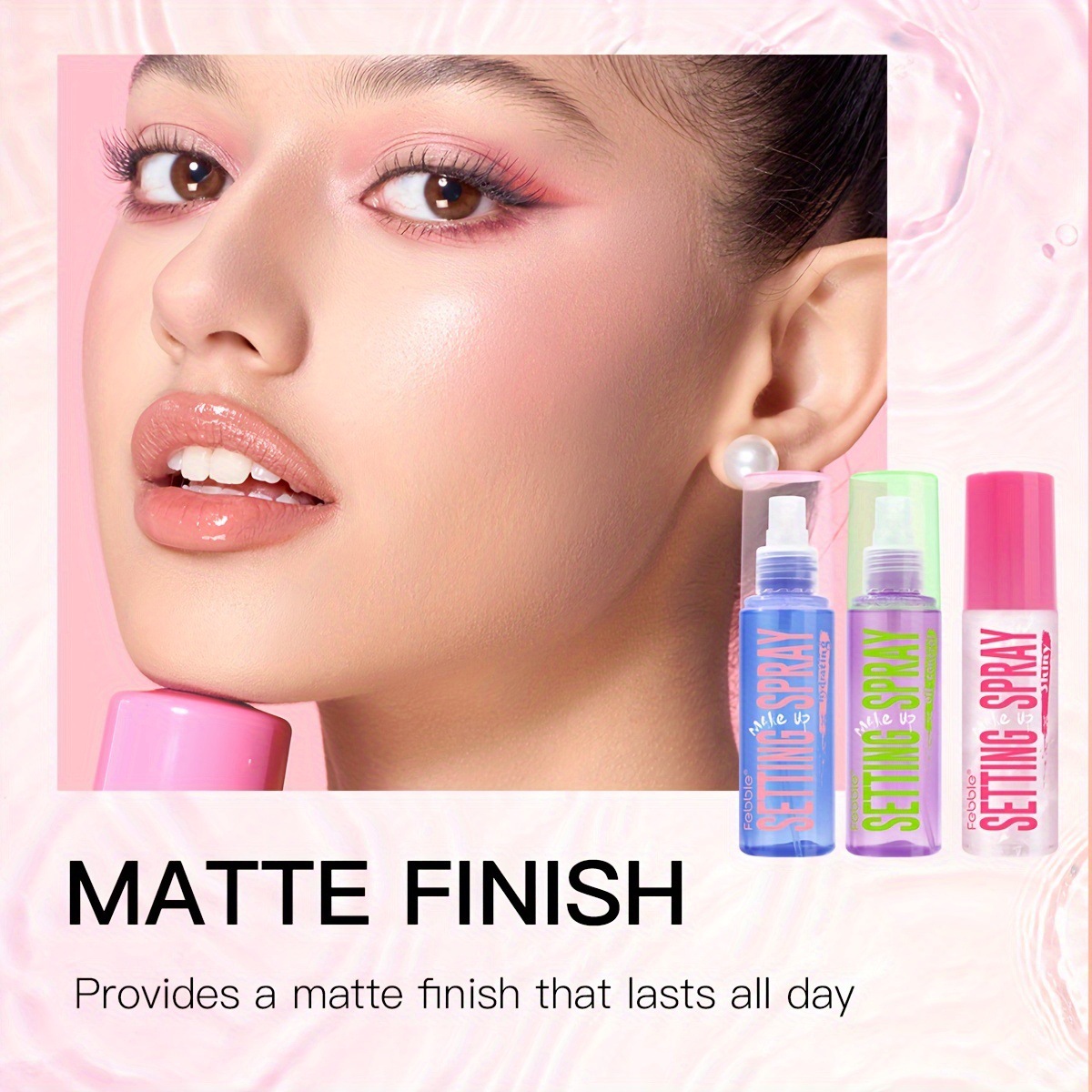 USHAS cross-border stock Setting Spray for Europe and America: Long-lasting Waterproof, sweat-proof, oil-control and non-smudging FBC016 Specification drawing